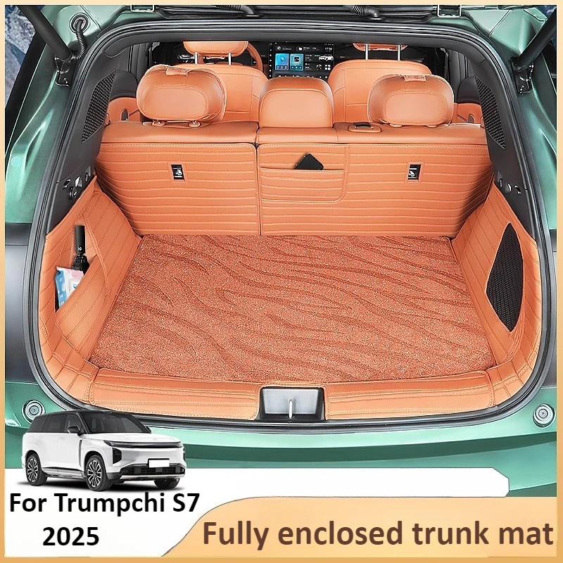 

For GAC Trumpchi S7 2025 2026 Car Trunk Mat Full Surround TPE Trunk Mat Interior Accessories