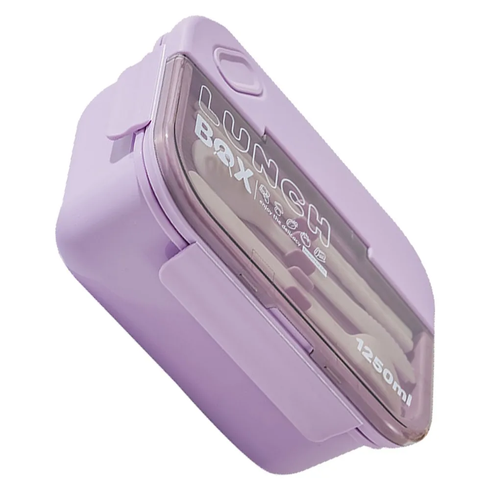 Portable PP Lunch Storage Container 3 Compartment 1200ml Thermal Lunch Box Compartment Lunch Box For Travel