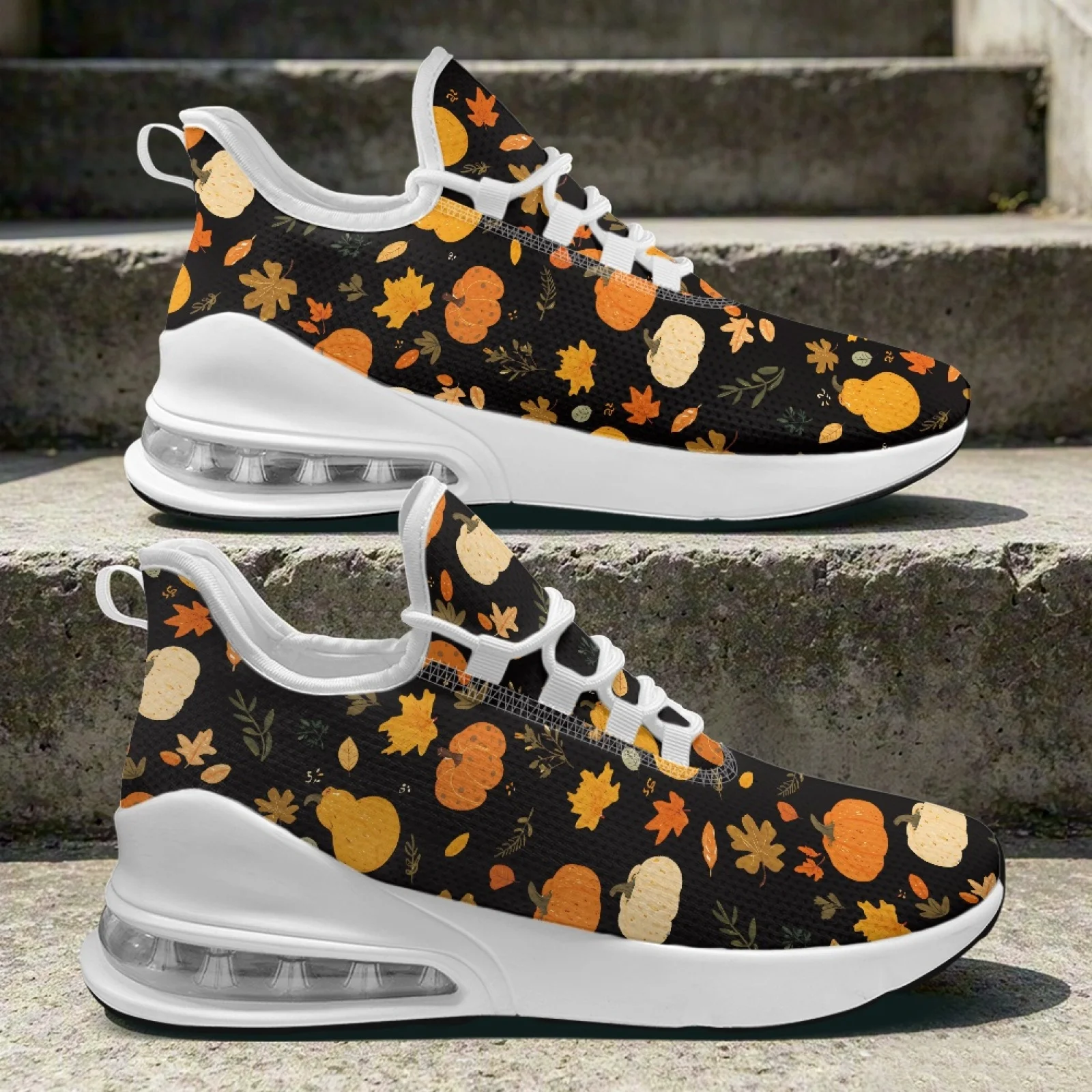 XIXIRIMIDO Thanksgiving Air Cushion Shoes for Woman Autumn/Winter 2026 Collection Shoes Women's Running Sneaker Festive Gifts
