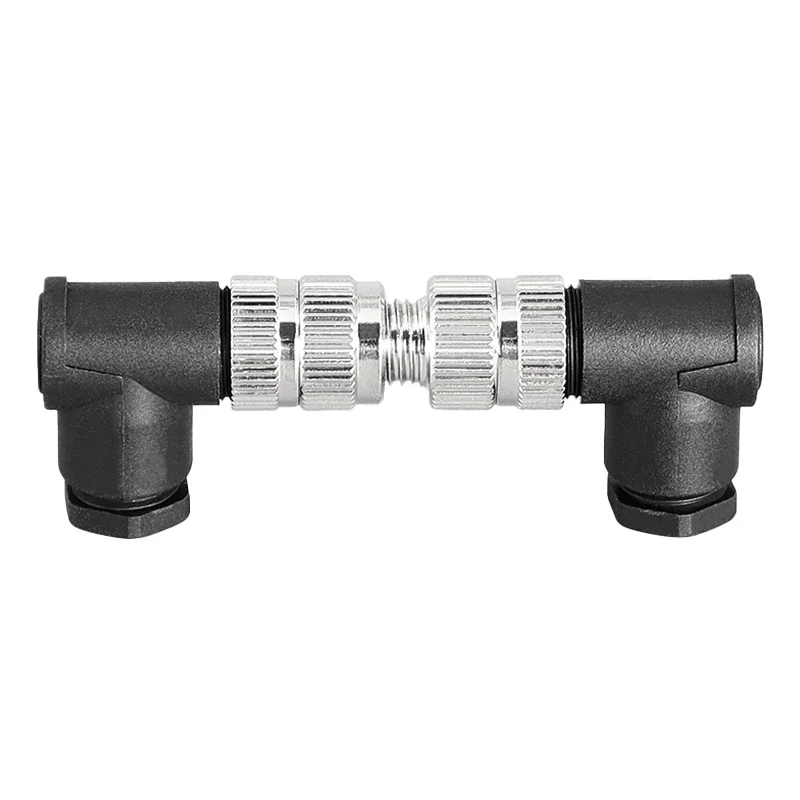 5/20/100PCS M8 sensor elbow connector waterproof male&female plug screw threaded coupling 3PIN 4PIN 8PIN A type sensor connector
