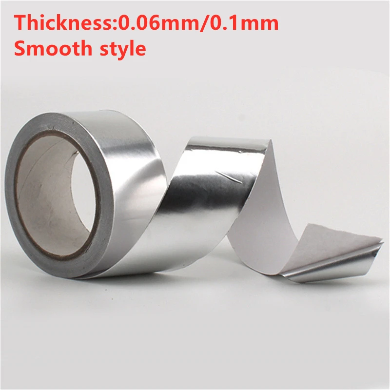High Temperature Resistance Aluminum Foil Tape Kitchen Pipe Repair Tape Adhesive Sealing Foil Heat Insulation Leak Proof Tape image 5