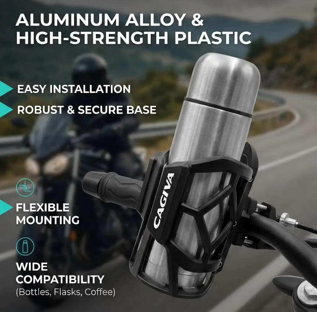 

For Cagiva Mito 125 Raptor 650 1000 Canyon 500 600 Navigator1000 2018 2019 High Quality Motorcycle Beverage Water Cup Holder