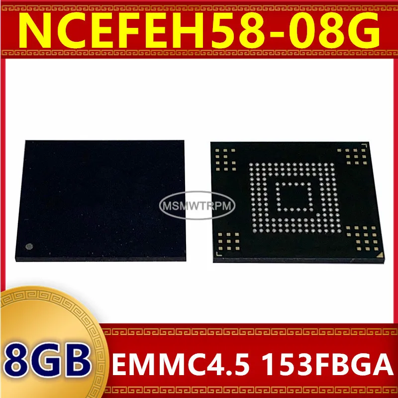 

Memory Chip IC NCEFEH58-08G NCEFBH16-08G NCEFAT28-08G 8GB EMMC4.5 153FBGA Integrated Circuits New Original In Stock