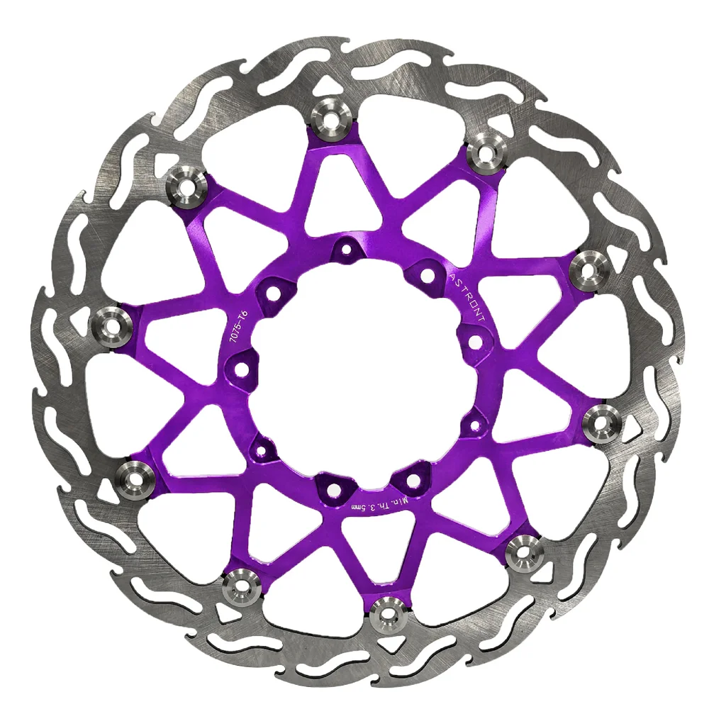 Motorcycle Aluminum Alloy Cooling Brake Floating Disc For Honda CRF250L CRF300L ABS CRF 250L 300L