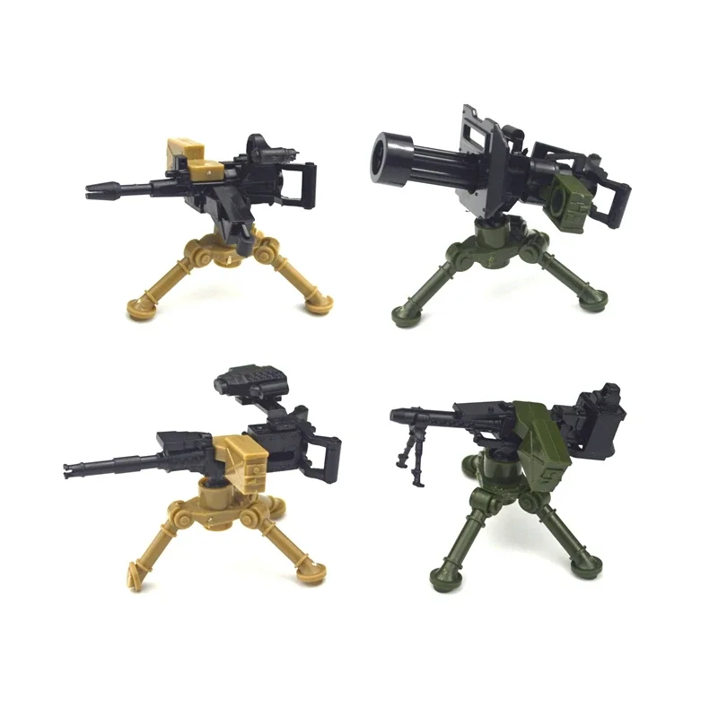 MOC Part Wojskowe klocki do budowy Pistolety modelowe 98K Broń wojskowa Akcesoria pudełko cegły Swat Sniper karabin pistolet Żołnierz WW2 Armia