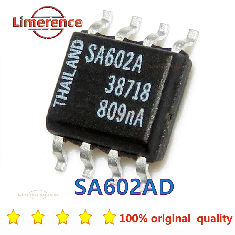 5pcs/lot SA602AD NE602A SA602A SA602 SOP-8 In Stock