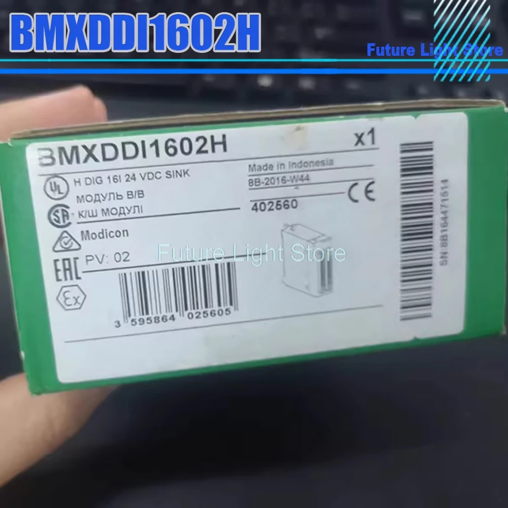 

For Schneider Module BMXDDI1602H Discrete Input Module Modicon X80, 16 Inputs, 24V DC Positive