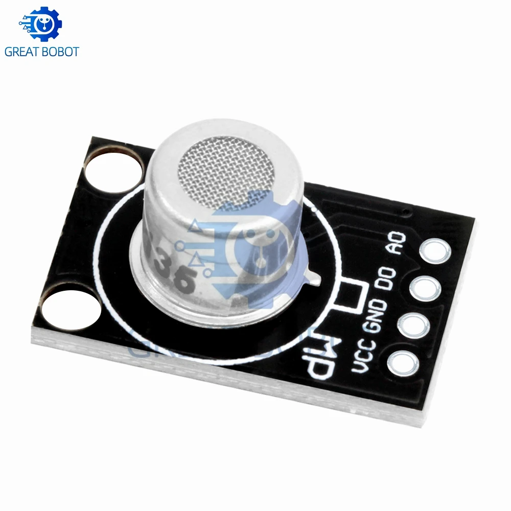 MQ-Series Multi-Gas Detection Module - Compact Air Quality Sensor Board for Gas Monitoring