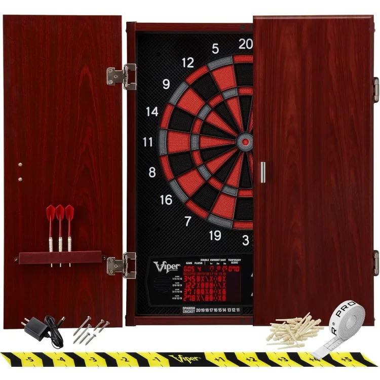 

Продукты GLD Neptune Электронный шкаф для дартса Combo Pro Размер более 55, игры, большой ЖК-дисплей для крикета с автоматическим искратием E