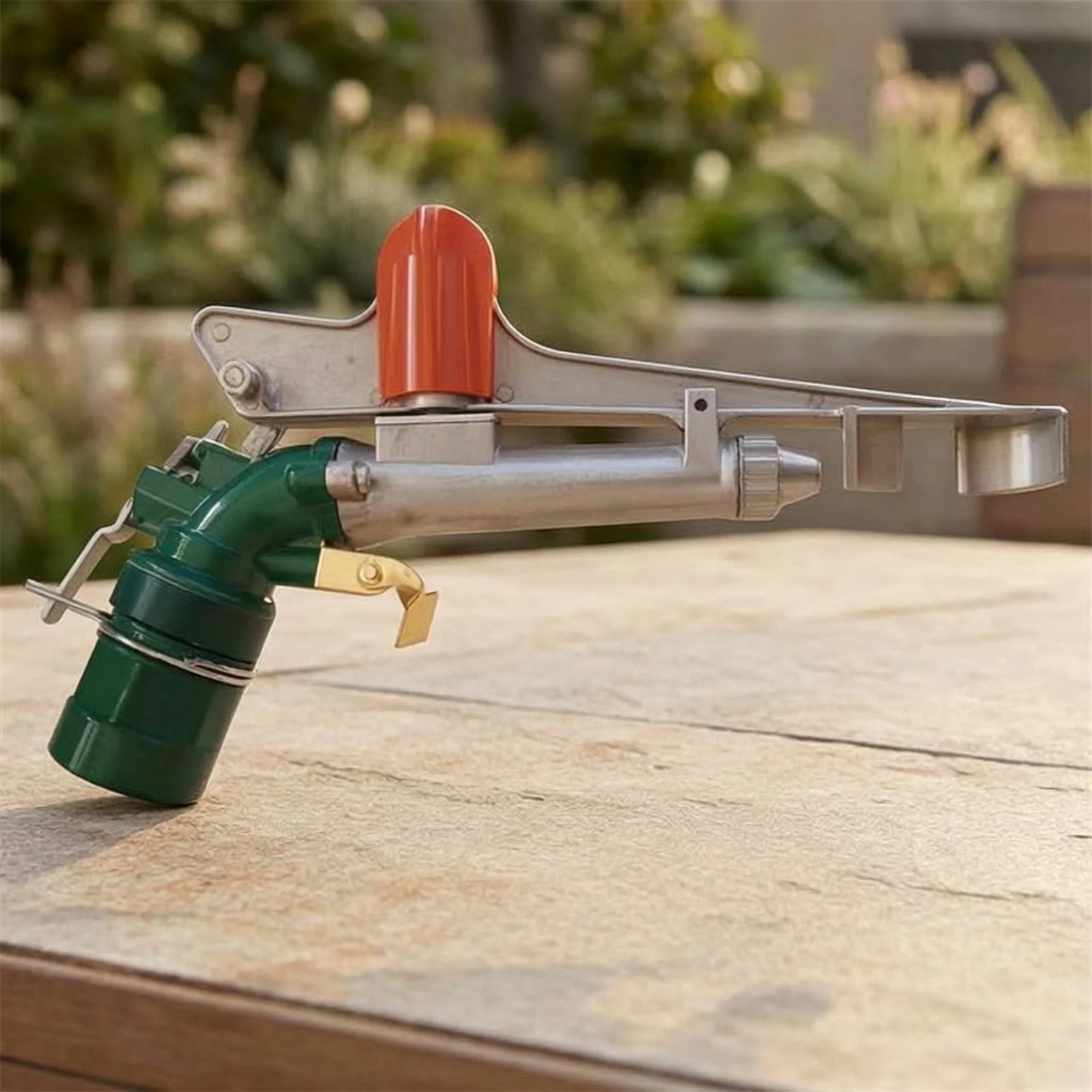 Rocker-Arm Sprinkler Metal Impact Sprinkler Heavy-Duty High-Volume for Farmers, Agriculture, Gardens