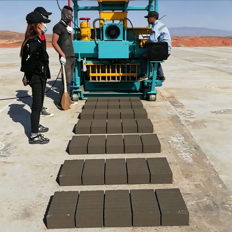 Semi Automatic Fly Ash Brick Making Machine Hydraulic Concrete Block Maker High Efficiency Cement Brick Machine For Sale