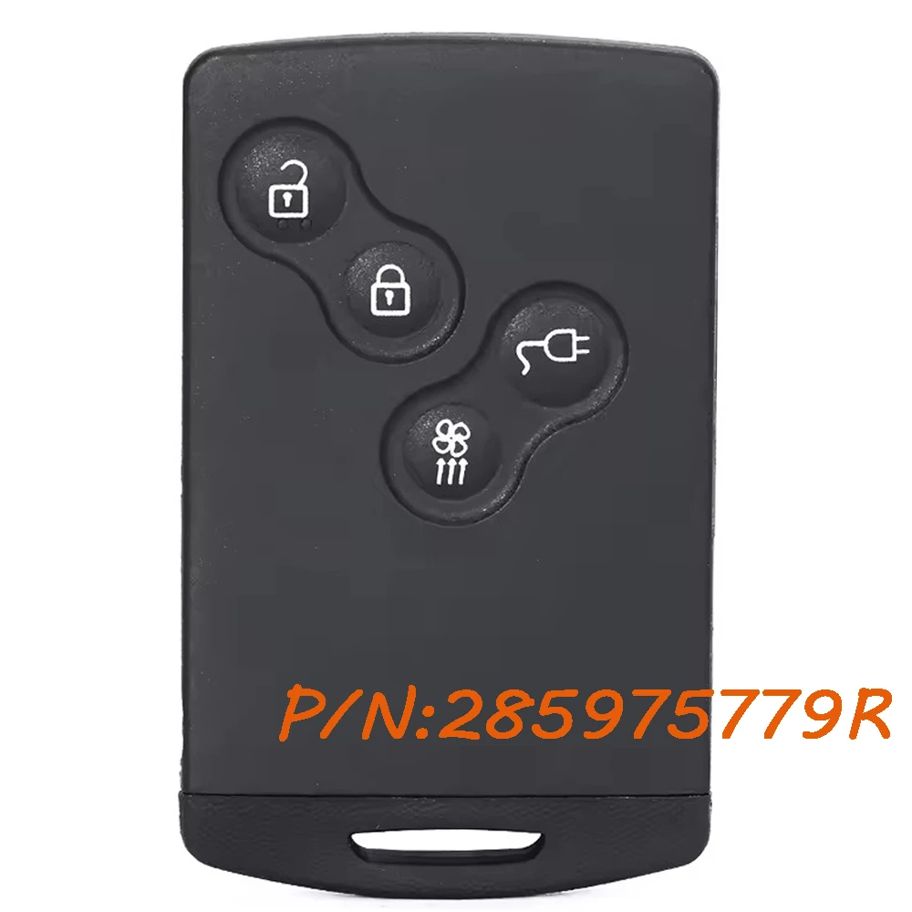 

KEYECU 285975779R для Renault Megane 3 Laguna 3 Scenic Fluence Zoe Smart Proximity Remote Key Fob PCF7952A/HITAG 2/36, чип
