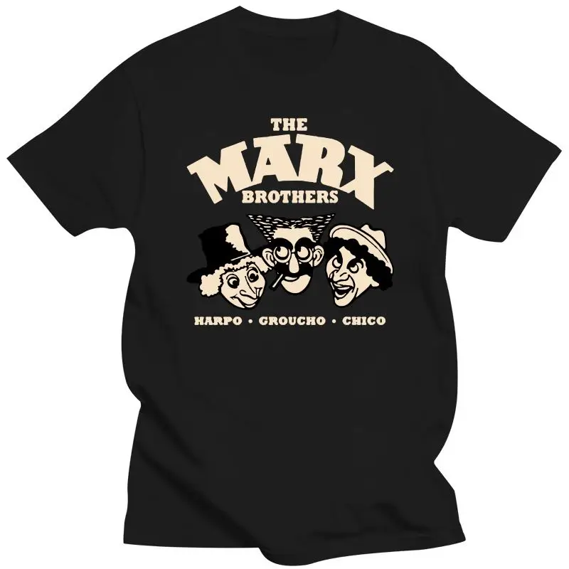 The Marx Brothers Groucho Harpo Chico Classic T Shirt Mens Tee Gift New From US