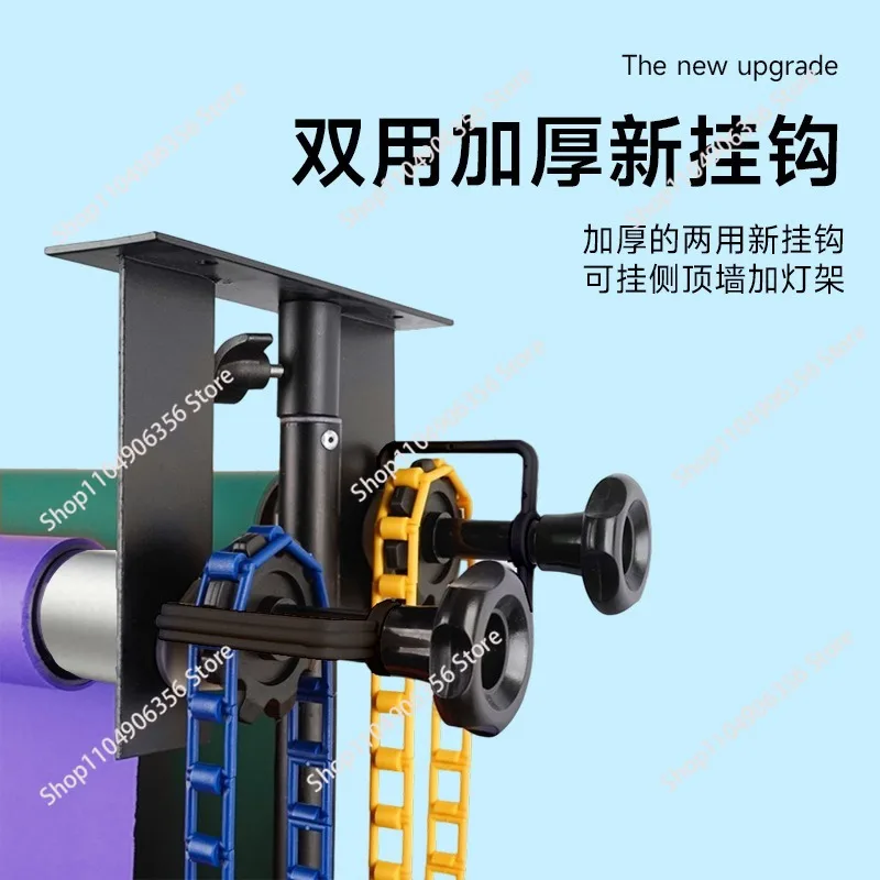 for Photography background cloth reel manual pull lift background shaft frame studio lift background paper reel