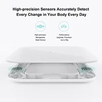 Original Xiaomi Smart Body Weight Scale 2 Digital LED Display Home Weight Measuring for Household Fitness Health Balance