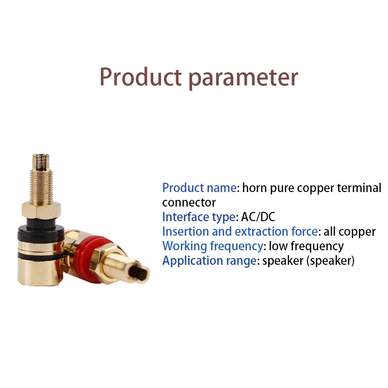 COFA-Speaker Binding Post Terminal Connector สําหรับ Power Amplifier Chassis Terminal และ Speaker Terminal