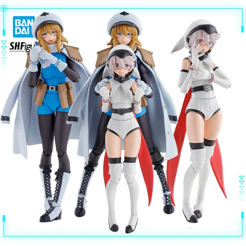 

Bandai Original Genuine Shy Spirits Pepesha Andreanova S.H.Figuarts Kawaii Anime Girl Collections Model Toys Action Figures Gift