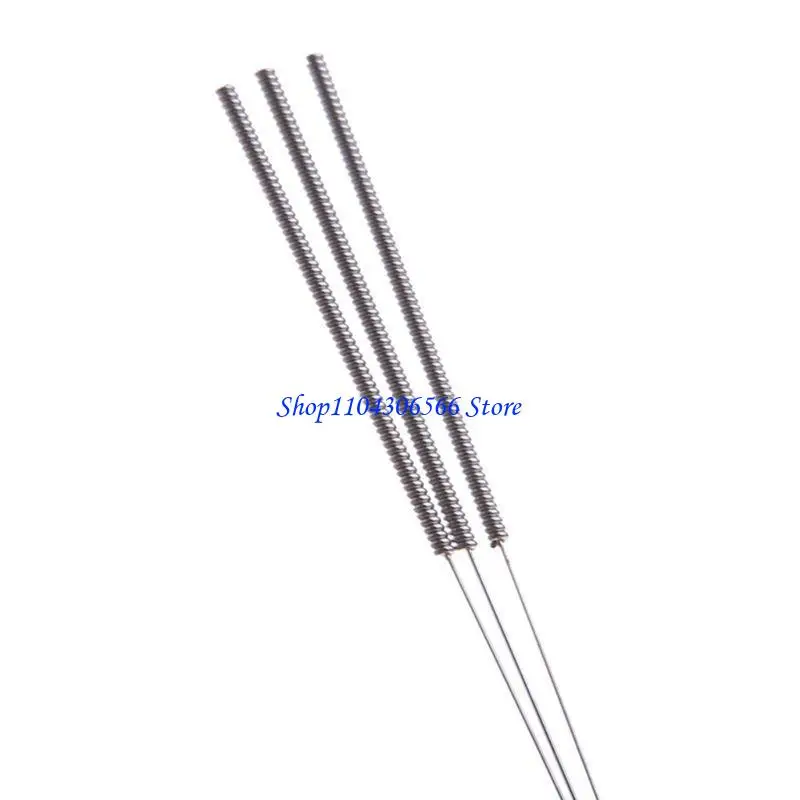 

02DD 10PCS Printer Parts Stainless Steel Metal Nozzle Cleaning Needle Drill Bit for J-head Hotend Nozzles