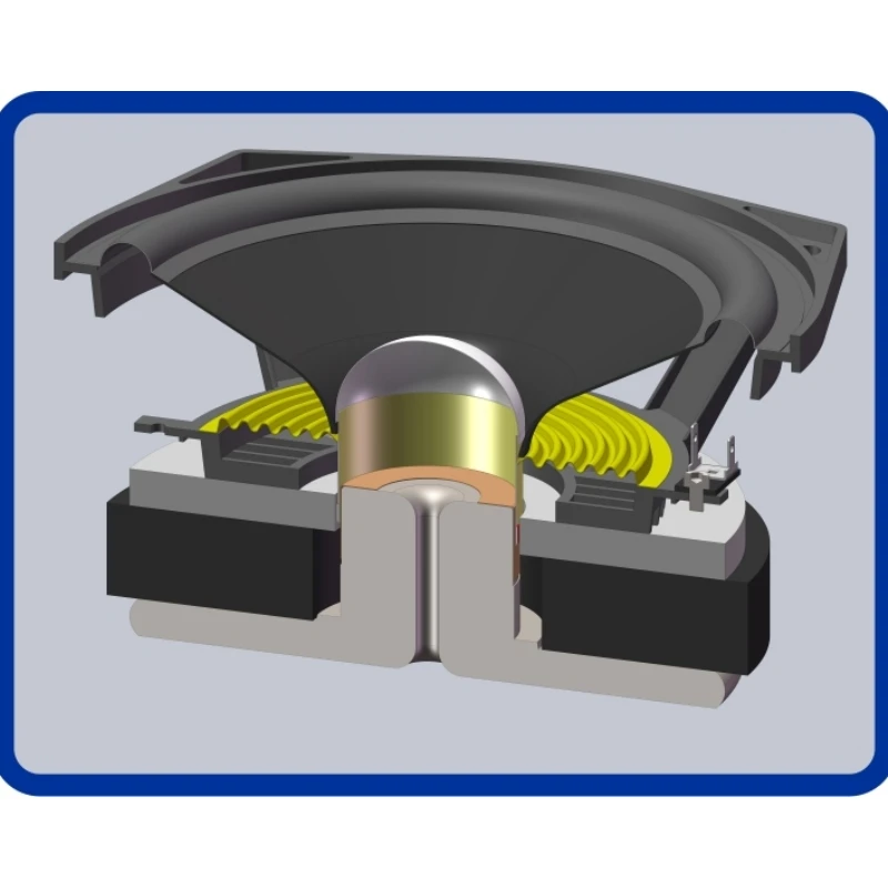 مكبرات صوت HF-101 HiFi مقاس 8 بوصات مكبر صوت كامل المدى تتطابق مع مكبر صوت أحادي الطرف من الفئة A/مكبر صوت كامل المدى