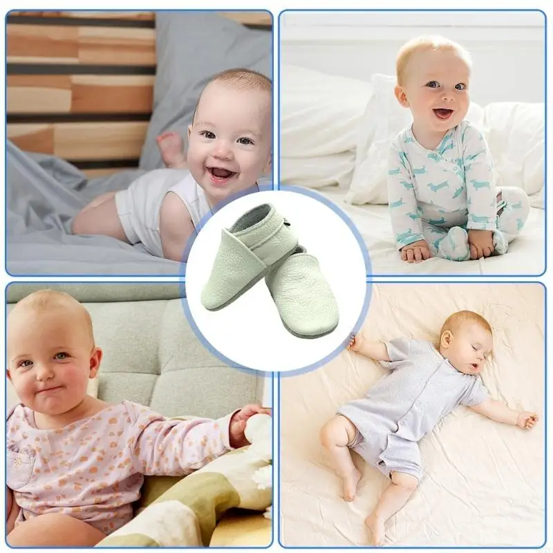 

First Walking Shoes Baby Shoes Soft Soles Toddler Infant Prewalker Crib Shoes