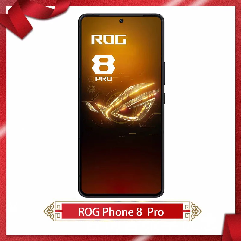 Global ROM ROG Phone 8 Pro 5G Cell Phone Snapdragon8 Gen3 6.78inch 165Hz AMOLED 5500mAh 65W Fast Charge