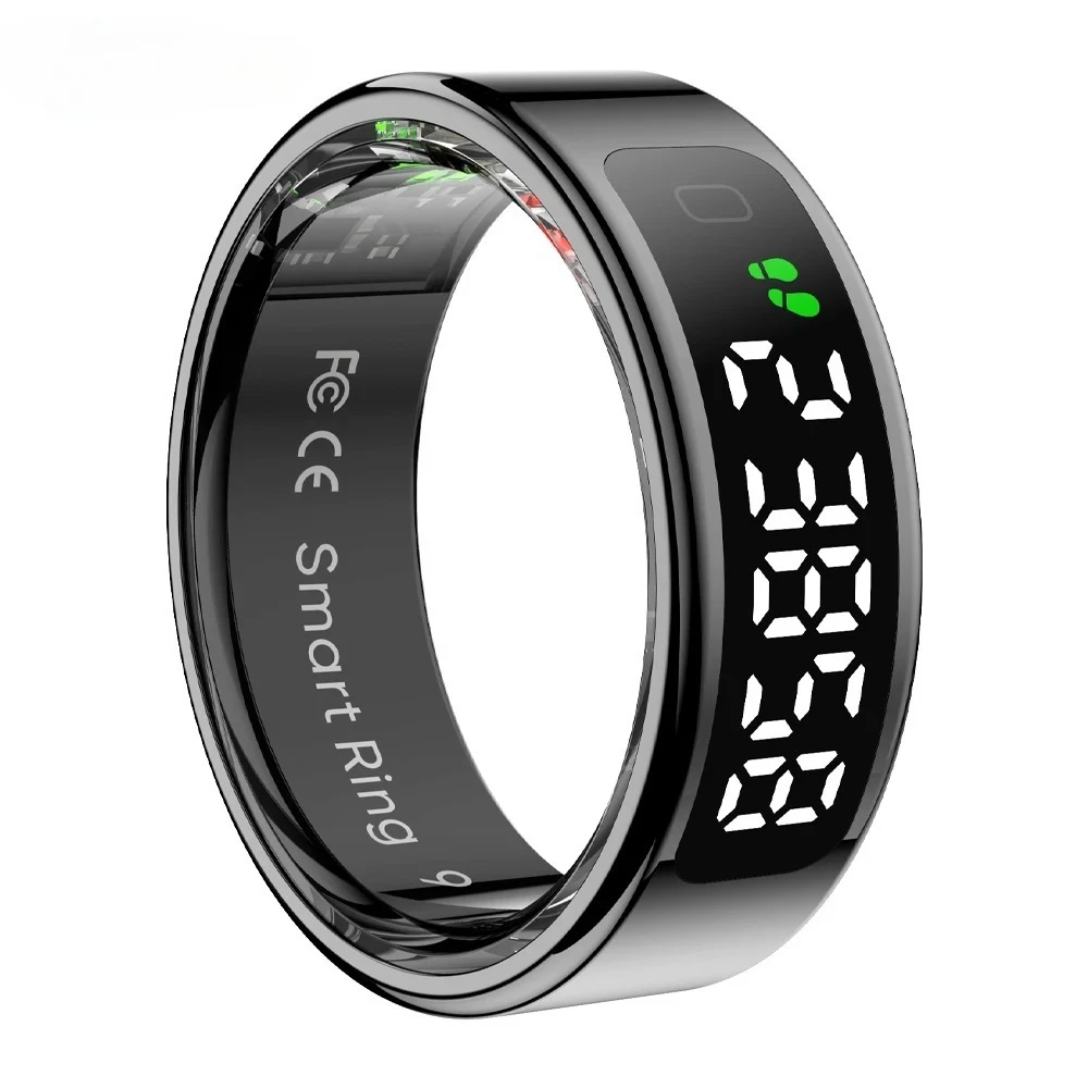 2026-r12-smart-ring-with-display-screen-and-touch-wireless-charging-health-manager-5-atm-waterproof-for-men-women