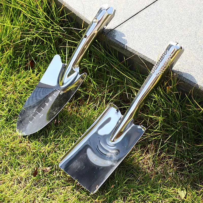 

Mini Soil Loosening Shovel Stainless Steel Garden Shovel Multi-function Plant Potted Digging Shovel Household Gardening Tools