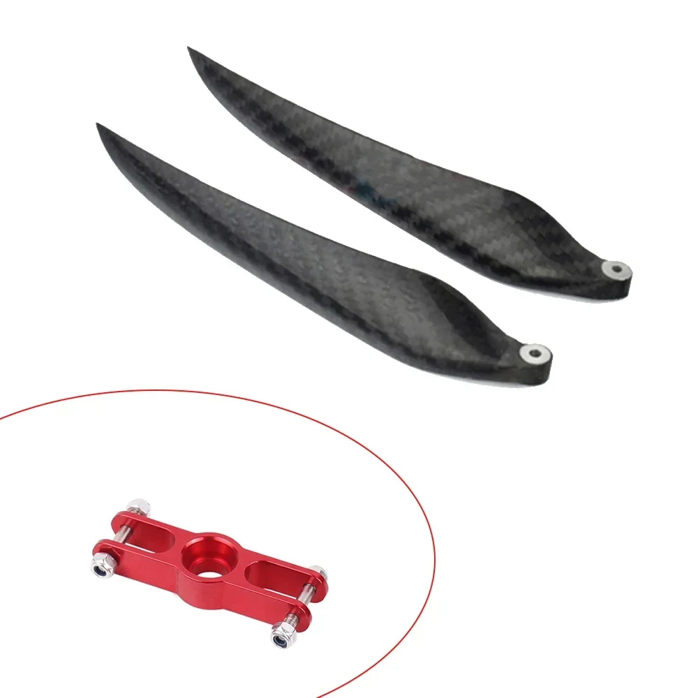 9.5*5 10*6 11*6 11*8 12*6 13*7 14*8 2-Blade Paddle Carbon Fiber Folding Propeller For RC Multirotor