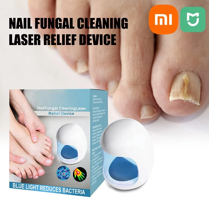 Xiaomi Mijia dispositivo de limpieza de uñas, reparación de uñas, terapia de frío, tratamiento de hongos en las uñas, terapia física, nuevo