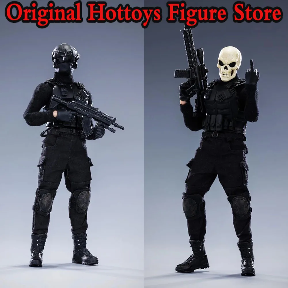 

In Stock DLZ.TOYS 1/12 Scale Male Soldiers Skull Sergeant Special Forces Full Set 6-inches Action Figure Model Fans Gifts