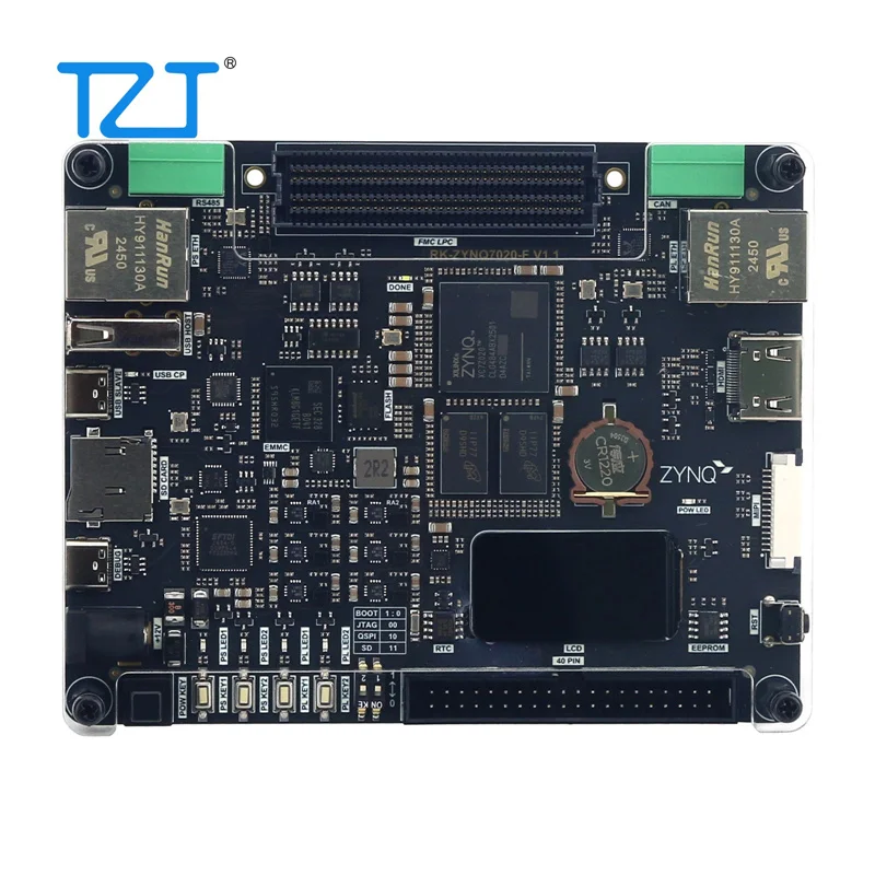 TZT RK-ZYNQ7020-F ZYNQ7020 開発ボード Xilinx FPGA FMC 40Pin IO サポート AD9361 サブカード用