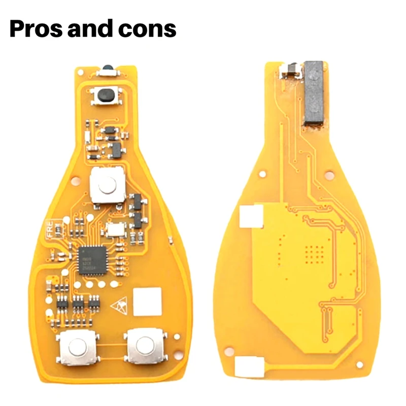 VVDI Key Pro 3/4 Button Remote Car Key for BGA/BE/ V3.2 PCB Version Smart 315MHz/433MHz