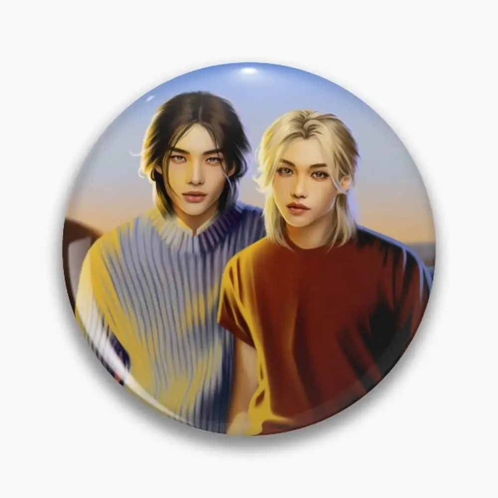 HyunLix Pin Buttons Brooches  Jewelry Accessory Customize Brooch Fashion Lapel Badges