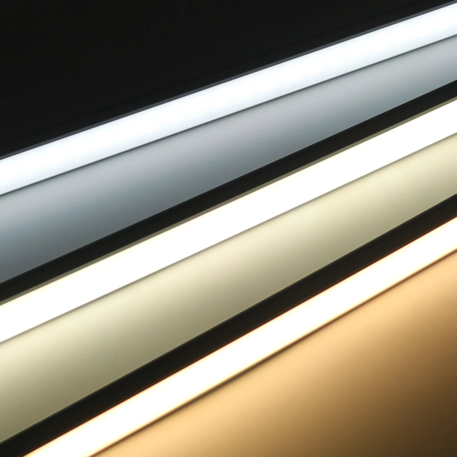 12V PIR Motion Sensor LED Under Cabinet Lights 30CM 40CM 50CM Hand Sweep Touch Dimmer LED Tube Bars Light for Stairs Closet Room