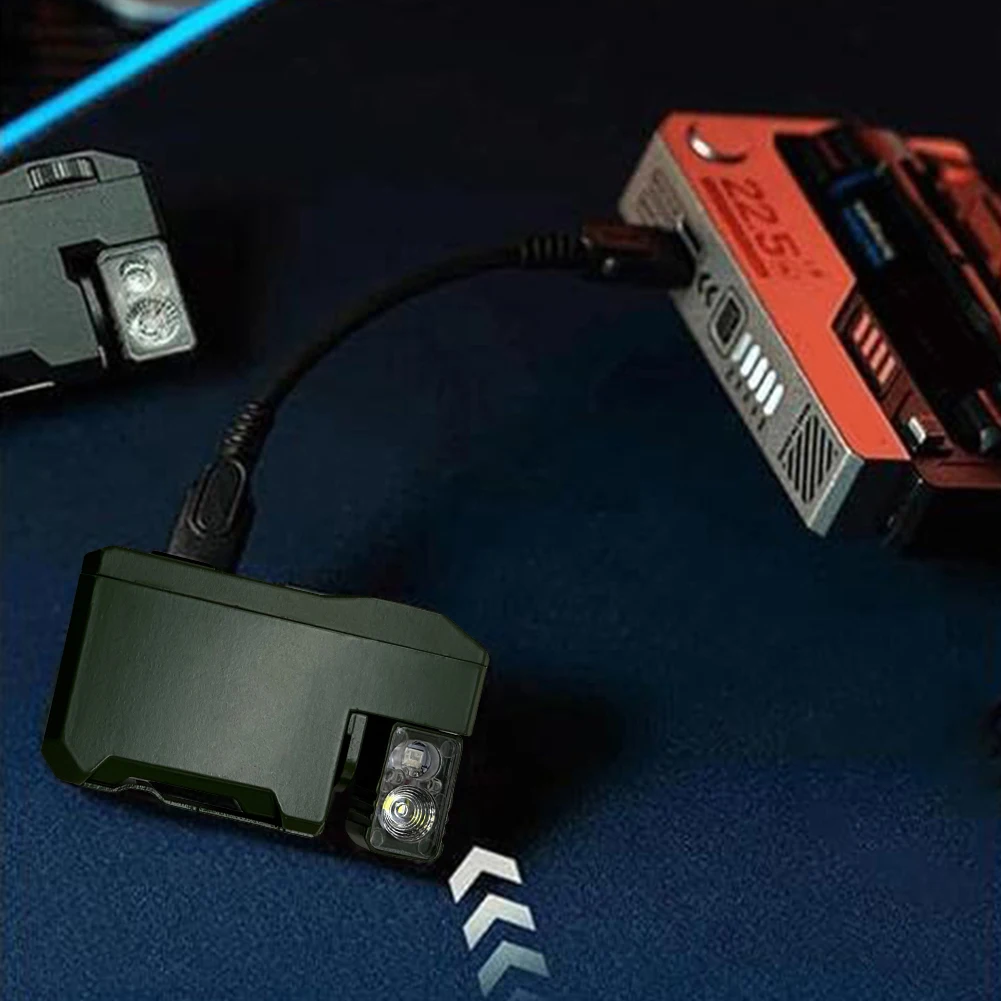 

Rechargeable EDC Flashlight 400 Lumens Portable Flat Pocket Flashlight Small Flashlight for Outdoor Camping Hiking