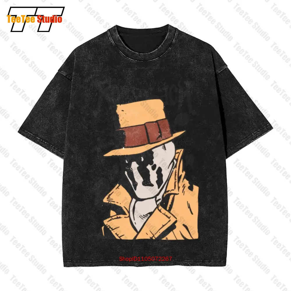 

Rorschach Watchmen Art Vintage Oversized T-Shirt Sizes 83YB