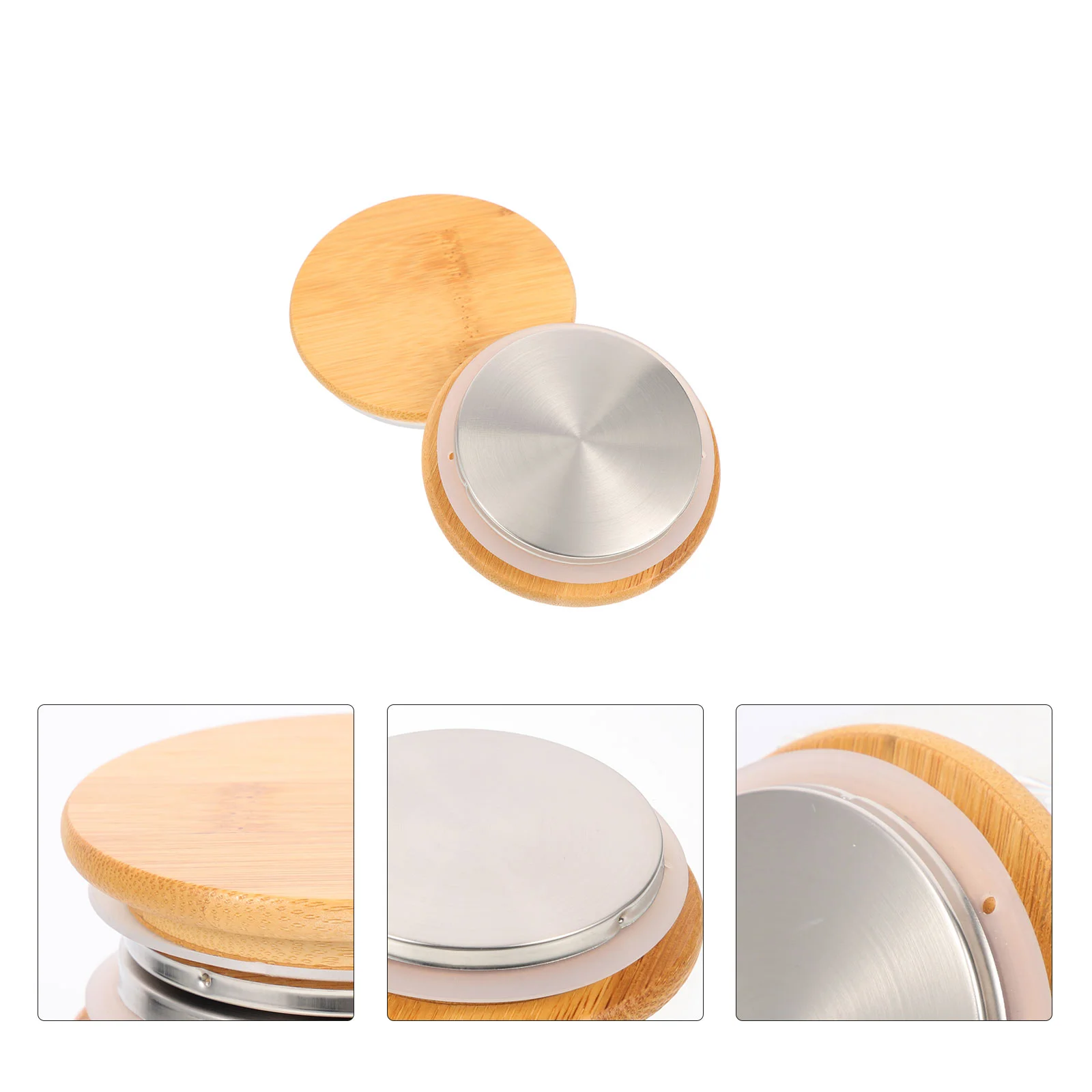 

2 Pcs Teapot Lid Water -resistant Jug Cover Home Pitcher Kitchen Protector Wood Replaceable Daily Use