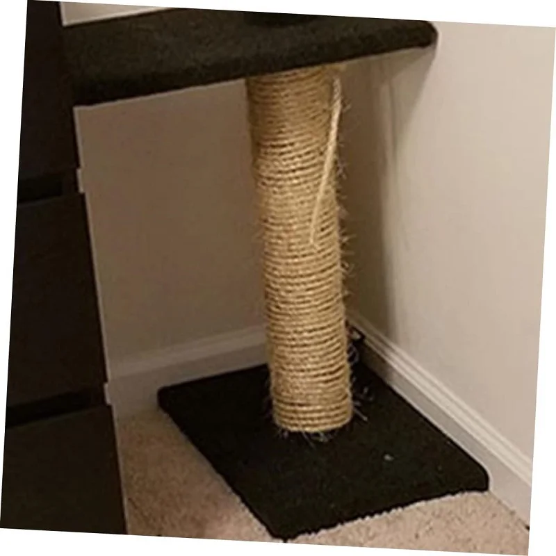 Katze Scratcher Seil DIY Natürliche Sisal Seil Spielzeug Katzen Pfote Klaue Möbel Schutz Katze Baum Turm Klettern Rahmen Bindung Seil – Detail 10