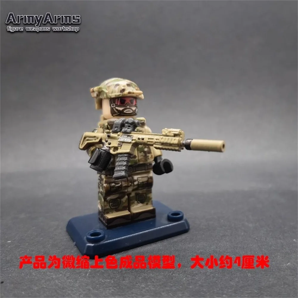 

ArmyArms Soldier Doll Scene Props 5CM Navy SEAL N4 Assault Rifle Coating Plastic Model Toys For Action Figure In Stock