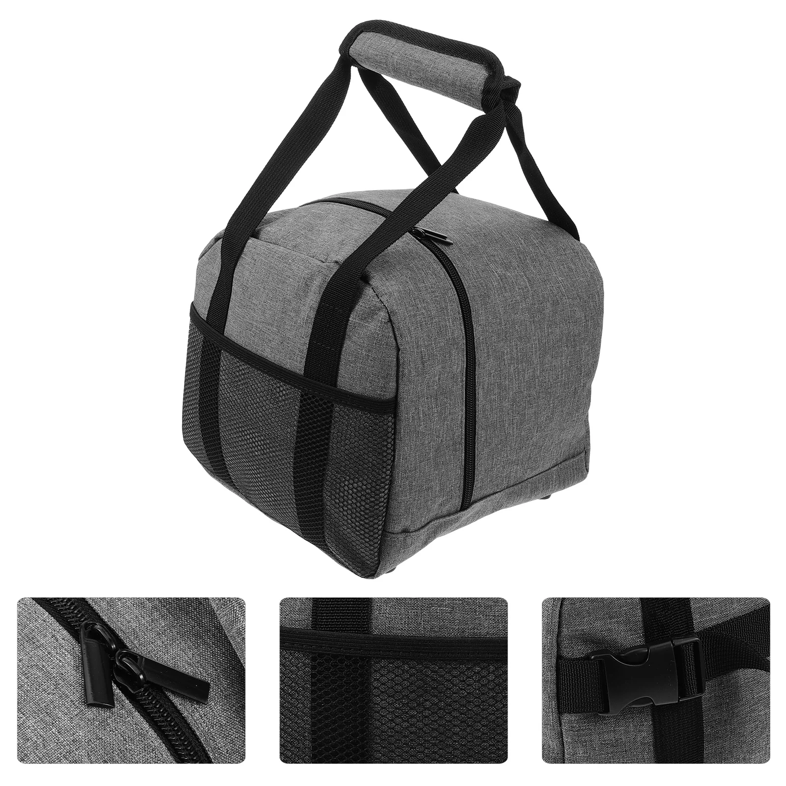 

Single Bowling Ball Bag Oxford Cloth Wear Resistant Storage Tote Convenient Carrying Sports Ball Pouch for Bowling Soccer