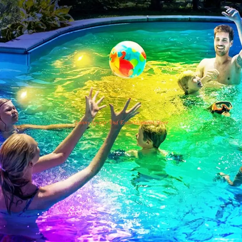 C4DE Swimming Pool LED Light Underwater Lamp With Mounting and Automatic Color Changing Features For Night Swimming