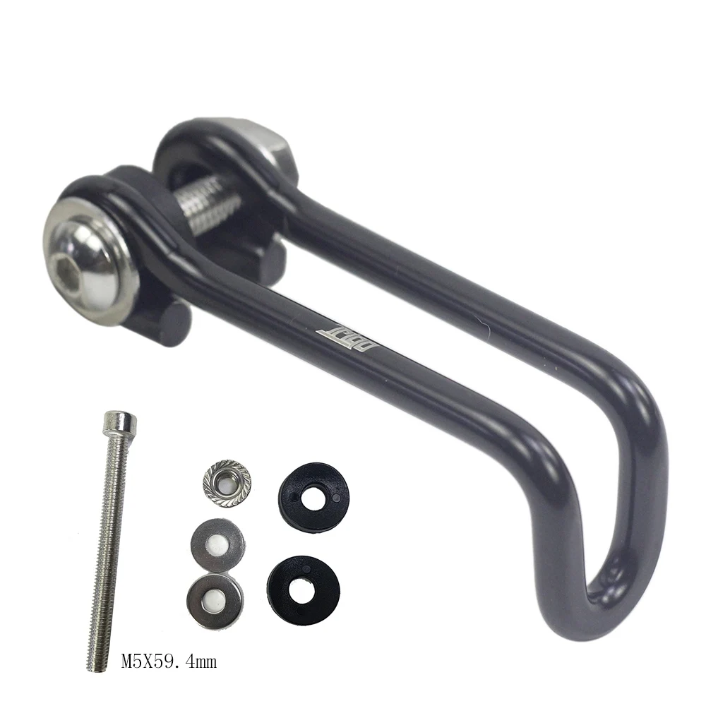 TRIGO Fahrrad-Scheinwerferhalterung, Computerhalterung für Rennrad, Fnhon Minivelo, Faltrad, Cateye Volt, Kamera, Garmin, Computerhalterung – Detail 5