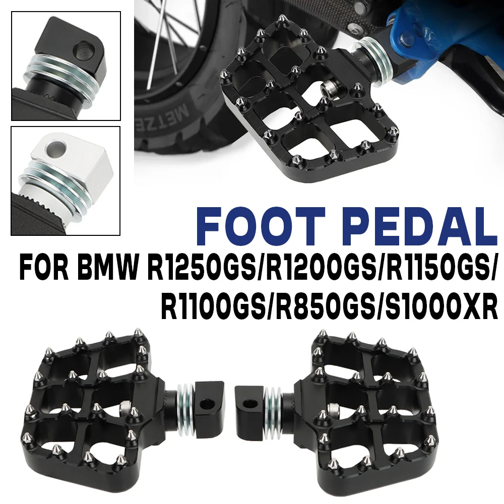 For BMW S1000XR R1250GS R 1200 GS LC Adventure R1150GS R1100GS R1100GS Rearset Foot Rest Peg Pedal Motorcycle Footrests Footpegs