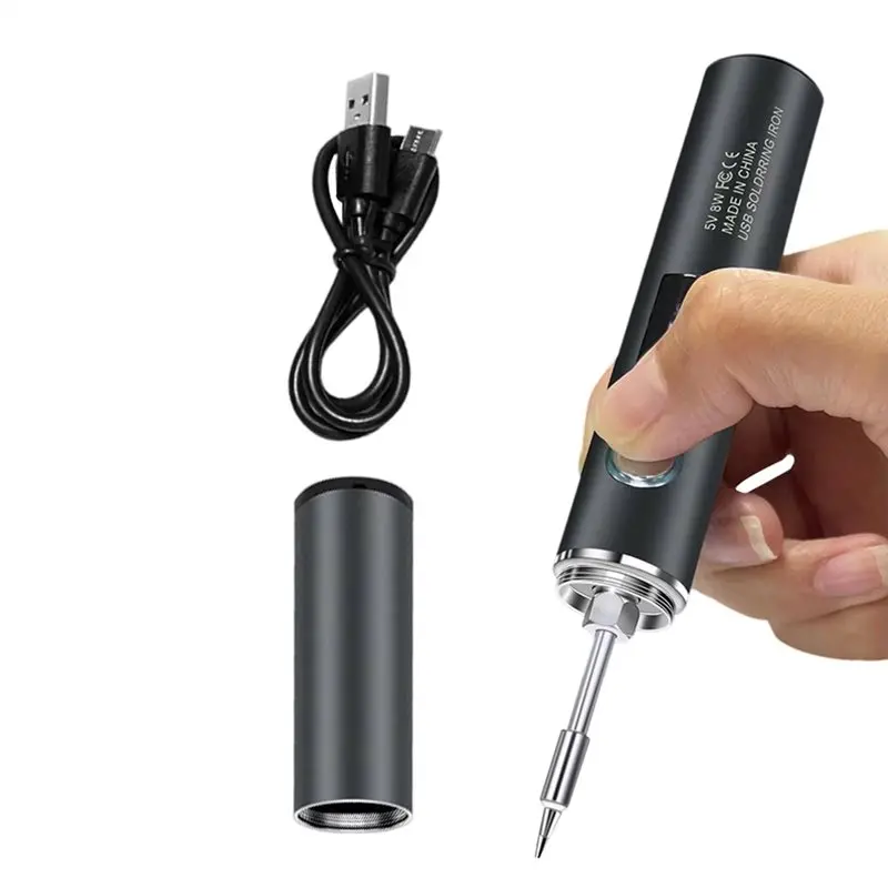 

Электрический паяльник A92P с регулировкой температуры, быстрым нагревом, портативный, комплект для пайки, оборудование