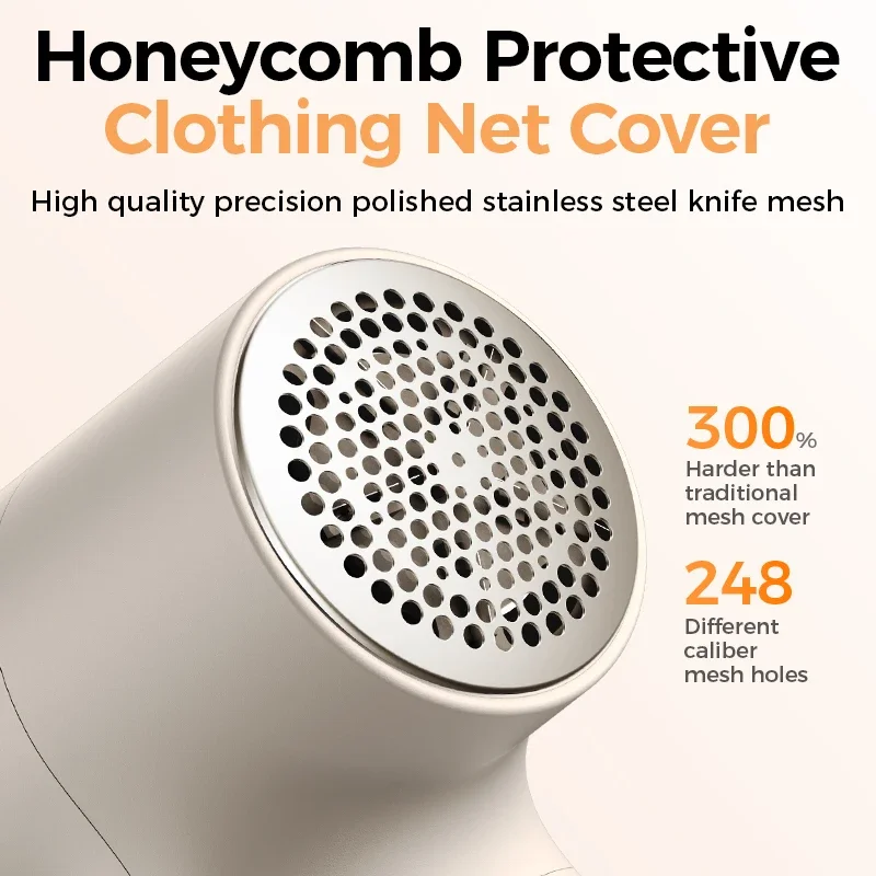 Электрический прибор для удаления ворса для одежды, портативный триммер для волос, аккумуляторная бритва для ткани, 3 скорости с цифровым дисплеем Kemei T