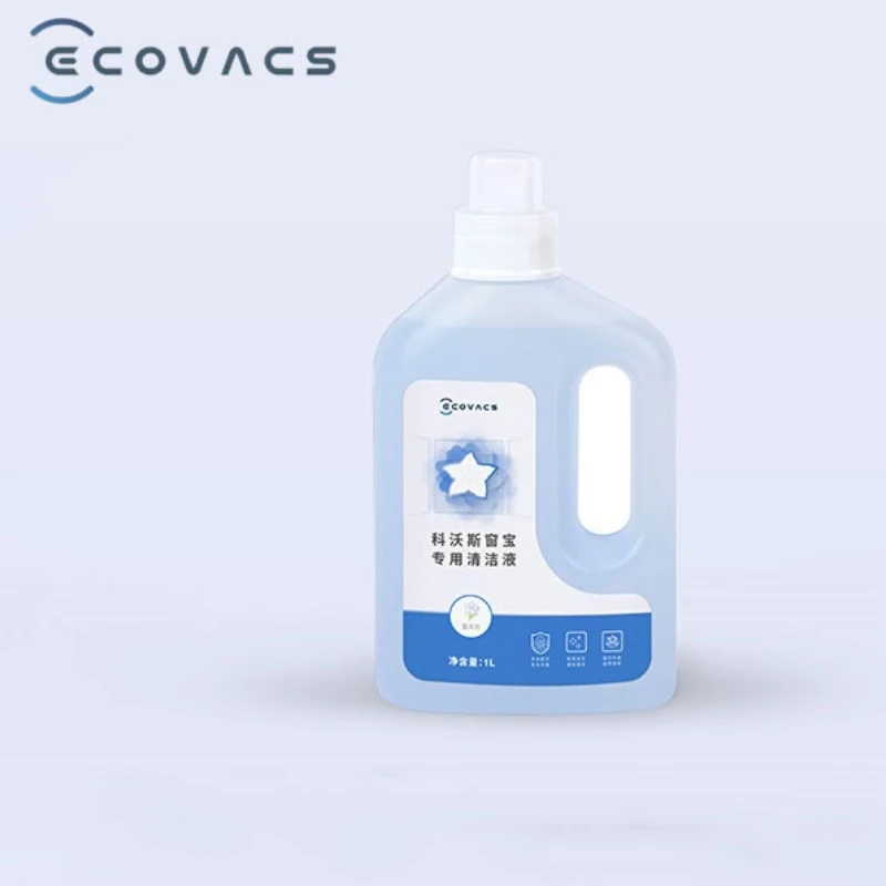 ECOVACS Original Cleaning Liquid Window Treasure Cleaning Liquid 1L Suitable for All Window Treasure Models