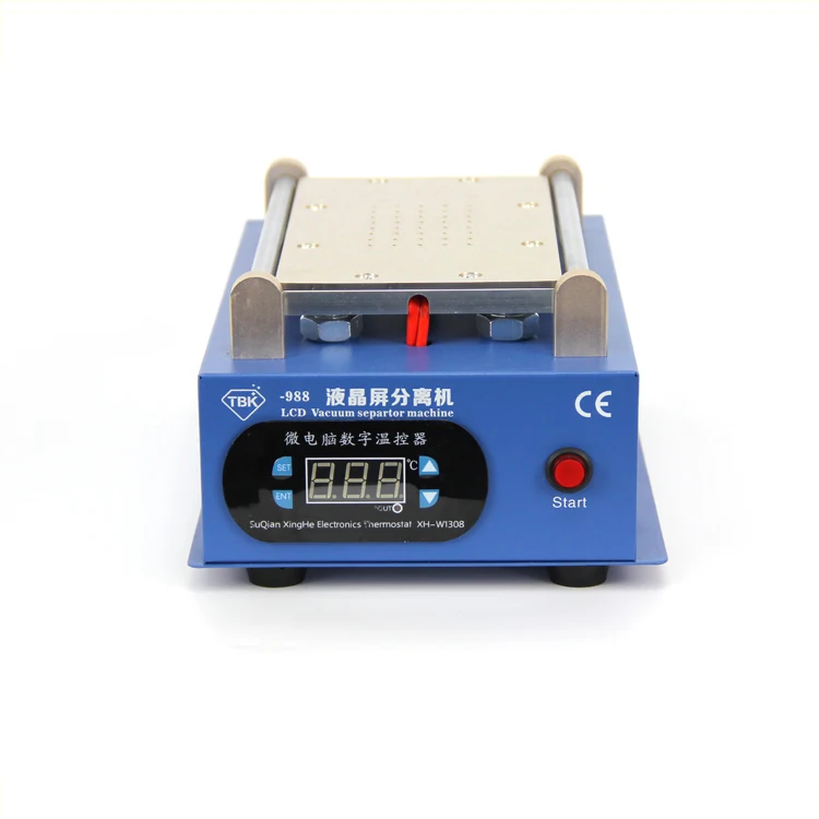

New TBK 988 7-Inch LCD Separator Repair Machine with Built-in 220V/110V Air Vacuum Pump for Mobile Screen Repair Kit