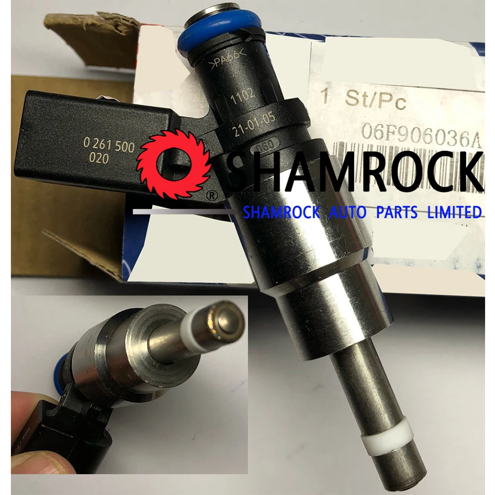 

06F906036A 0261500020 new Fuel Injectors Nozzle for A3 A4 TT Pas sat EOS 2.0L L4 06F906036A 0261500020 original new