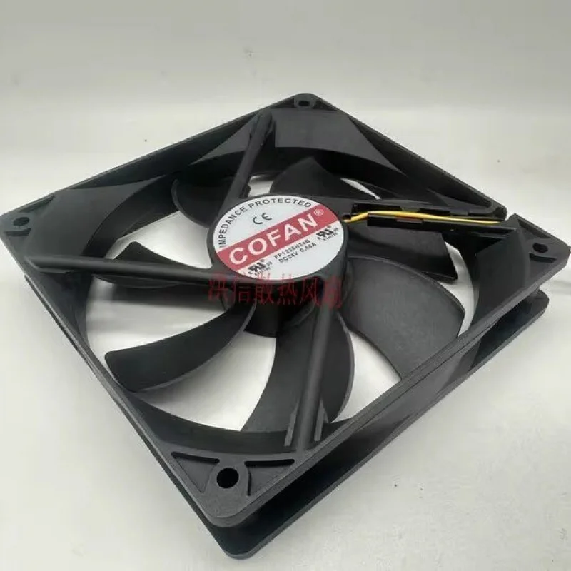 LL+  1 PCS   Fan  DC24V 0.40A 12025 120*25MM 3 wire for cooling fan FP1225H24B