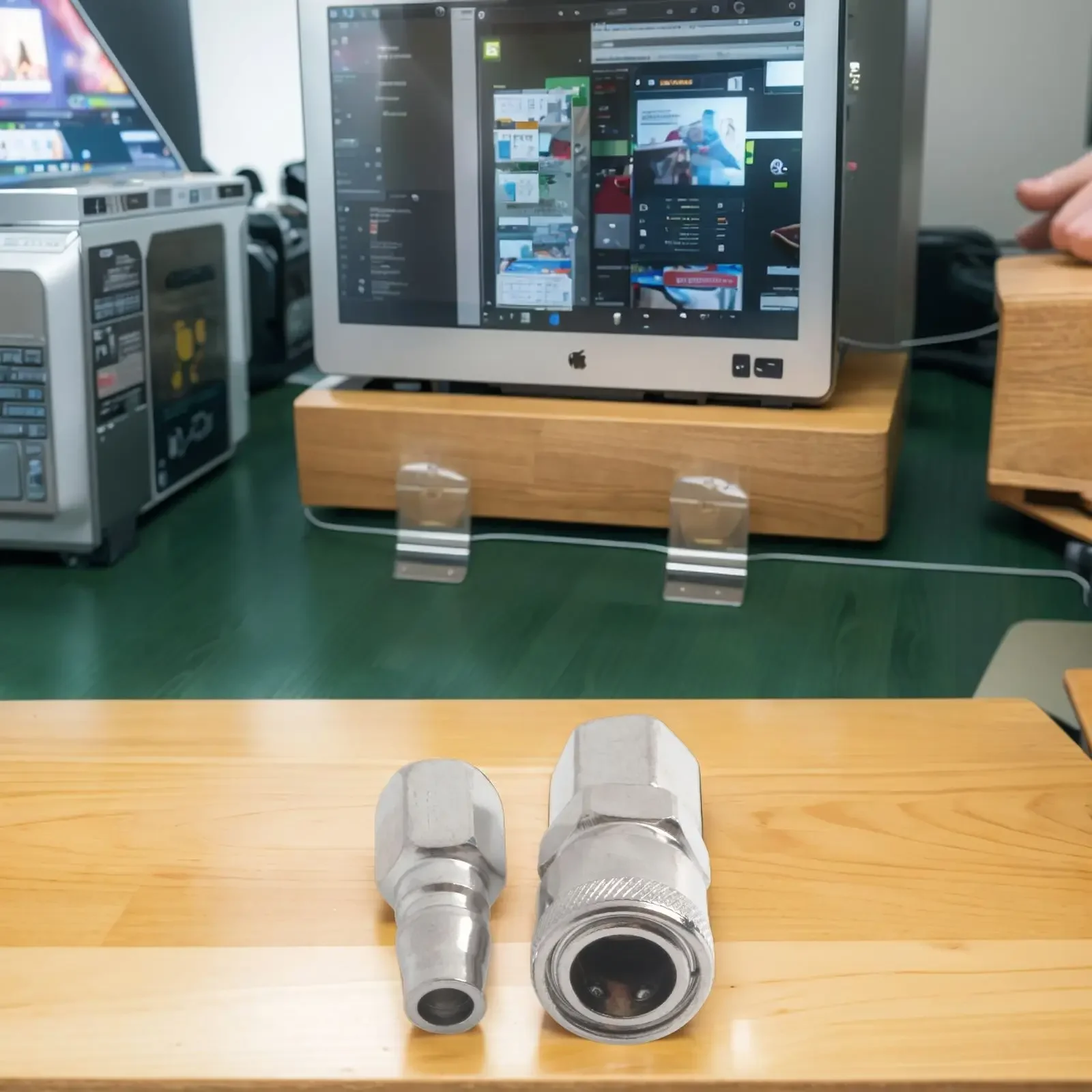 AAAAAQuickReleaseAirLine Hose Fittings Coupler Connector 8mm Compressor SH20 PH20 Spring Loaded Couplings Air Compressor Parts